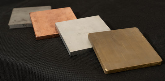 Set of 4 Heavy Duty Metal Coasters