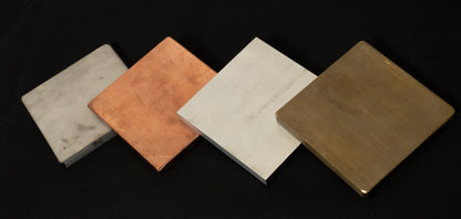 Set of 4 Heavy Duty Metal Coasters